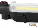 LAMPA LATARKA WARSZTATOWA GARAŻOWA KANAŁOWA HAK LED AKUMULATOROWA MAGNES XL
