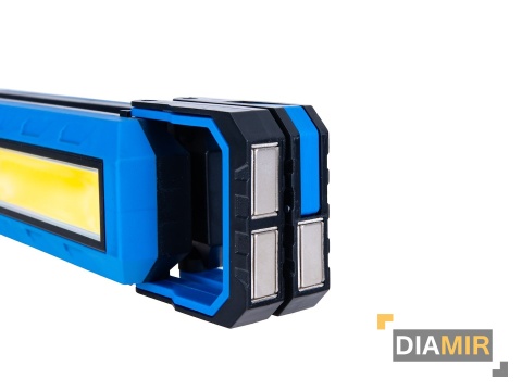 LAMPA WARSZTATOWA Z MAGNESEM SKŁADANA LED COB Z HAKIEM 10W 1000lm 4000mAh