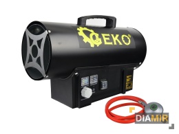 NAGRZEWNICA DMUCHAWA GAZOWA 20kW GEKO Z REDUKTOREM I TERMOSTATEM