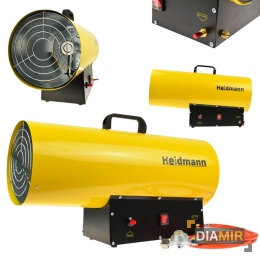 NAGRZEWNICA GAZOWA 65 KW Z REDUKTOREM farelka piecyk OGRZEWANIE WARSZTATU garażu