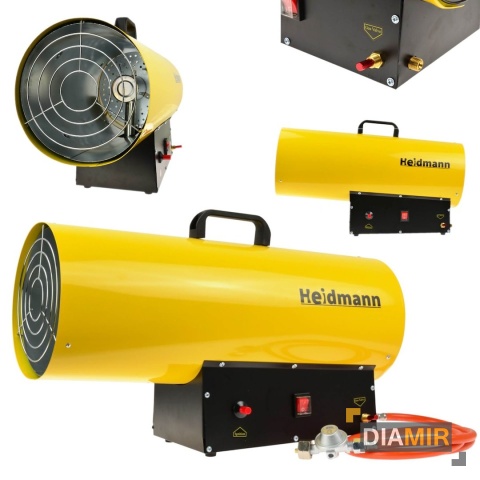 NAGRZEWNICA GAZOWA 65 KW Z REDUKTOREM farelka piecyk OGRZEWANIE WARSZTATU garażu