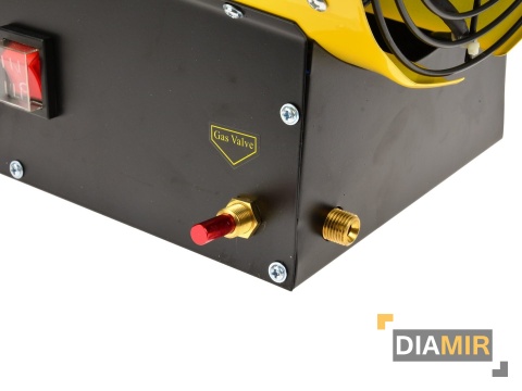 NAGRZEWNICA GAZOWA 65 KW Z REDUKTOREM farelka piecyk OGRZEWANIE WARSZTATU garażu