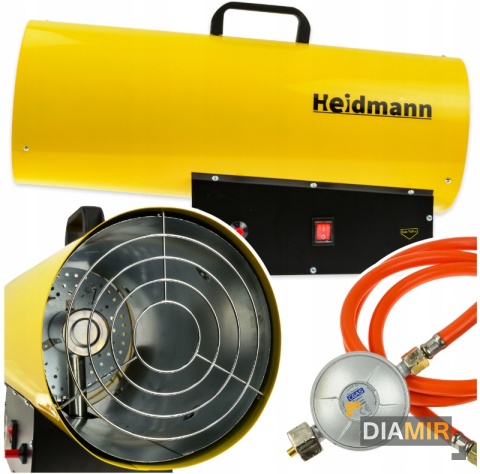 NAGRZEWNICA GAZOWA 65 KW Z REDUKTOREM farelka piecyk OGRZEWANIE WARSZTATU garażu