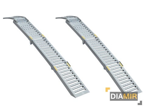 NAJAZDY SAMOCHODOWE RAMPA NAJAZDOWA SKŁADANA PODNOŚNIK PODJAZD 2SZT 2200kg