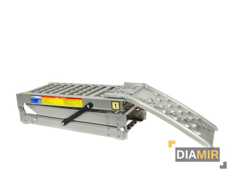 NAJAZDY SAMOCHODOWE RAMPA NAJAZDOWA SKŁADANA PODNOŚNIK PODJAZD 2SZT 2200kg