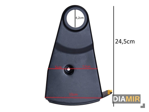 OSŁONA PASKA NAPĘDU NAPĘDOWEGO DO KOSIARKI SPALINOWEJ 40 cm