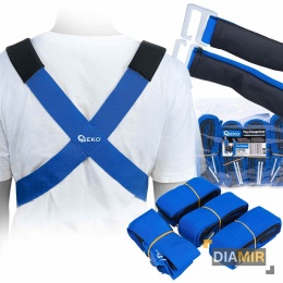 PASY DO NOSZENIA MEBLI TRANSPORTOWE Z SZELKAMI 270KG TAŚMY NA 2 OSOBY