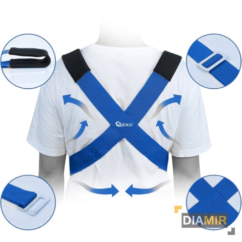 PASY DO NOSZENIA MEBLI TRANSPORTOWE Z SZELKAMI 270KG TAŚMY NA 2 OSOBY