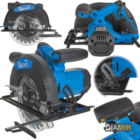 PILARKA TARCZOWA PRZECINARKA PIŁA RĘCZNA DO DREWNA 1200W 185MM