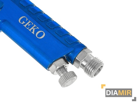 PISTOLET LAKIERNICZY HVLP MINI 125ML DYSZA 0.8mm + REGULATOR CIŚNIENIA 1/4”