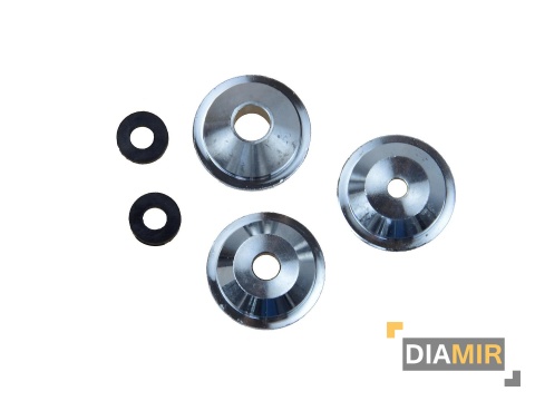 PISTOLET do malowania TYNKOWNICA pneumatyczna 4 BAR 3 x dysza 4/6/8mm