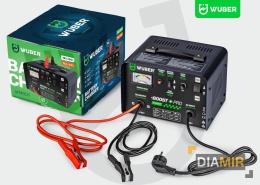 PROSTOWNIK AKUMULATOROWY 16A SAMOCHODOWY 7-180AH DO ŁADOWANIA 12V24V WUBER