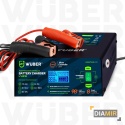PROSTOWNIK AKUMULATOROWY 10A SAMOCHODOWY 6-150AH DO ŁADOWANIA 12V 24V WUBER