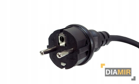 PRZEDŁUŻACZ UNIWERSALNY 20m CZARNY 16A Z ZABEZPIECZENIEM BAVARIA