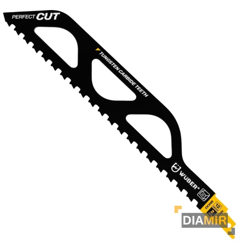 BRZESZCZOTY DO PIŁY SZABLASTEJ NÓŻ DO WYRZYNARKI DO BETONU CEGIEŁ 12" WUBER