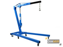 PODNOŚNIK WARSZTATOWY ŻURAW 2 T DŹWIG SKŁADANY DŹWIG SZYBKI MOCNY