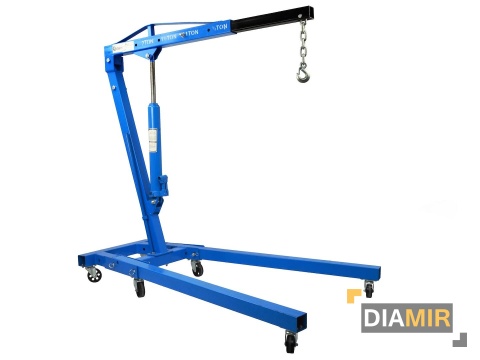PODNOŚNIK WARSZTATOWY ŻURAW 2 T DŹWIG SKŁADANY DŹWIG SZYBKI MOCNY