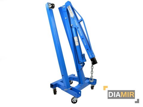 PODNOŚNIK WARSZTATOWY ŻURAW 2 T DŹWIG SKŁADANY DŹWIG SZYBKI MOCNY