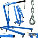 PODNOŚNIK WARSZTATOWY ŻURAW 2 T DŹWIG SKŁADANY DŹWIG SZYBKI MOCNY