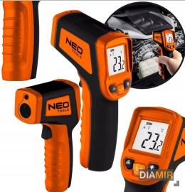 TERMOMETR BEZKONTAKTOWY PIROMETR -50C 400C NEO TOOLS