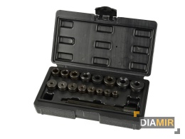 ZESTAW DO CENTROWANIA TARCZY SPRZĘGŁA ŁOŻYSK 17 el GEKO