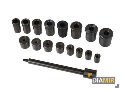 ZESTAW DO CENTROWANIA TARCZY SPRZĘGŁA ŁOŻYSK 17 el GEKO