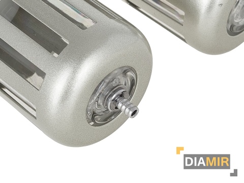 REDUKTOR POWIETRZA 1/2" 4w1 FILTR ODWADNIACZ NAOLEJACZ z manometrem