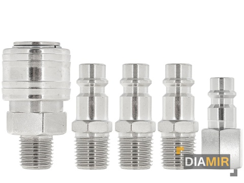 FILTR POWIETRZA ODWADNIACZ 1/4" SZYBKOZŁĄCZKI DO KOMPRESORA SPRĘŻARKI