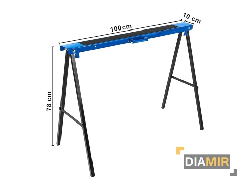 SKŁADANE STOJAKI KOZIOŁKI WARSZTATOWE METALOWE UDŹWIG 250KG GEKO