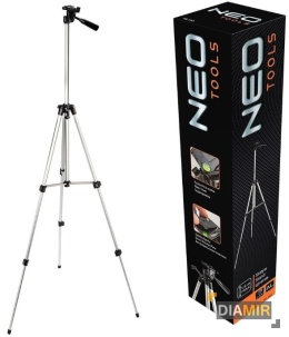 STATYW ALUMINIOWY 1.5 m DO LASERA KRZYŻOWEGO POZIOMICY 1/4