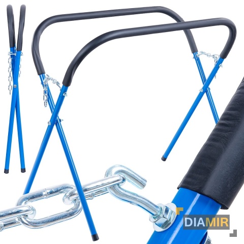 STOJAK LAKIERNICZY ROZSTAWNY MONTAŻOWY DO KAROSERII STALOWY 227KG