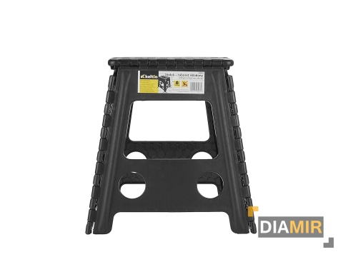 Stołek warsztatowy taboret składany antypoślizgowy duży 150kg 39 cm