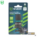 Szybkozłączny ADAPTER UDAROWY z 1/2 " na 1/4 " 50 mm przejściówka Wuber