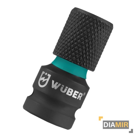 Szybkozłączny ADAPTER UDAROWY z 1/2 " na 1/4 " 50 mm przejściówka Wuber