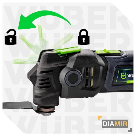 WIELOFUNKCYJNE NARZĘDZIE OSCYLACYJNE RENOWATOR MULTITOOL 400W 22000RPM 3W1