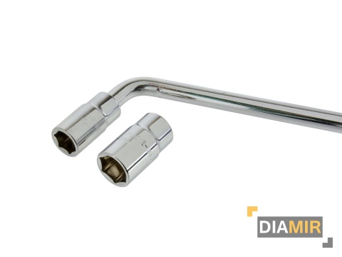 WZMOCNIONY KLUCZ DO KÓŁ OPON FELG TELESKOPOWY 17x19 21x23 mm WYSUWANE RAMIĘ