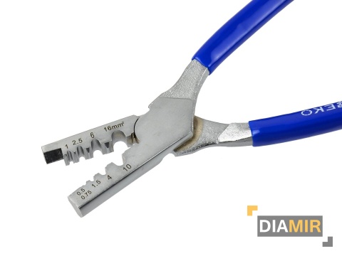 ZACISKARKA praska do kabli TULEJEK końcówek 0,5-16 mm2