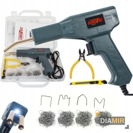 ZSZYWARKA DO PLASTIKU SPAWARKA ZGRZEWARKA LUTOWNICA TWORZYW +200szt ZSZYWEK