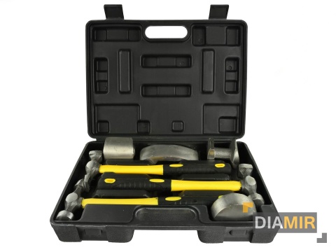 Zestaw 7el. młotków MŁOTKI narzędzia BLACHARSKIE