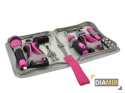 Zestaw narzędzi dla kobiet różowe etui DAMSKI 23 elementy uniwersalny