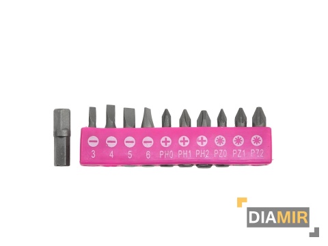 Zestaw narzędzi dla kobiet różowe etui DAMSKI 23 elementy uniwersalny