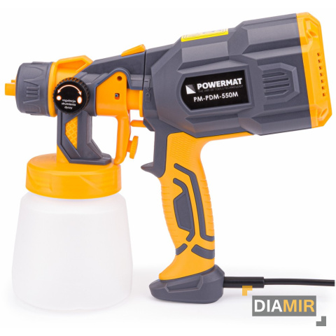 Elektryczny AGREGAT NATRYSKOWY pistolet MALARSKI do malowania 550W