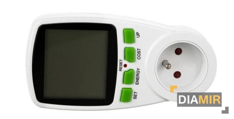 Cyfrowy MIERNIK zużycia energii WATOMIERZ