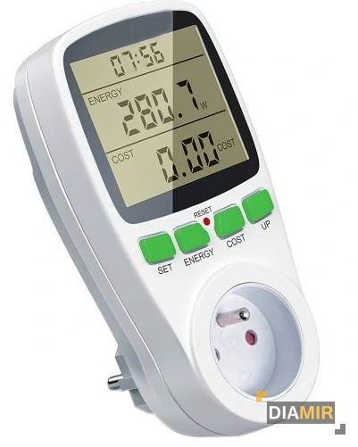 Cyfrowy MIERNIK zużycia energii WATOMIERZ