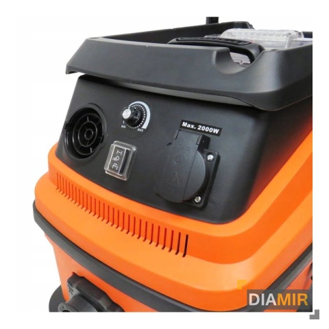 ODKURZACZ przemysłowy 30L na sucho / mokro OTRZĄSACZ Gniazdko