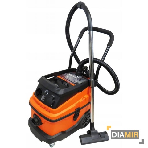 ODKURZACZ przemysłowy 30L na sucho / mokro OTRZĄSACZ Gniazdko