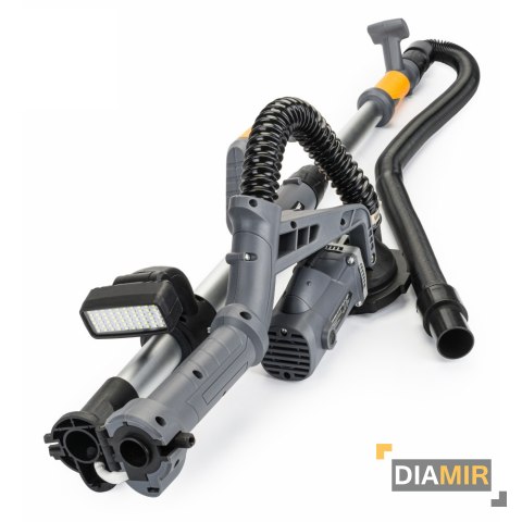 SZLIFIERKA do gładzi GIPSU teleskopowa ŻYRAFA 1450W LED