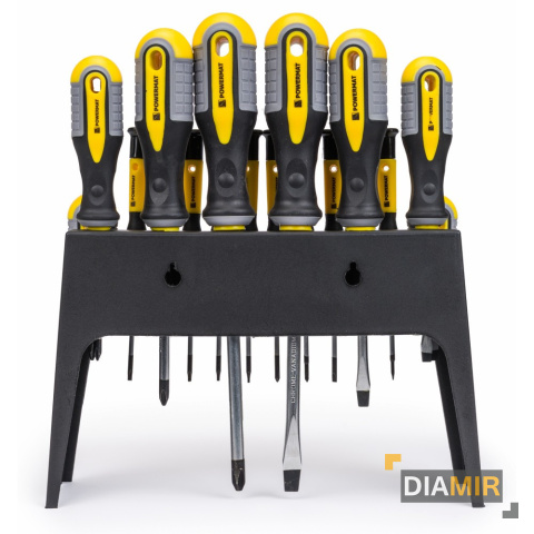 Śrubokręty WKRĘTAKI zestaw 18el MAGNETYCZNE torx ORGANIZER