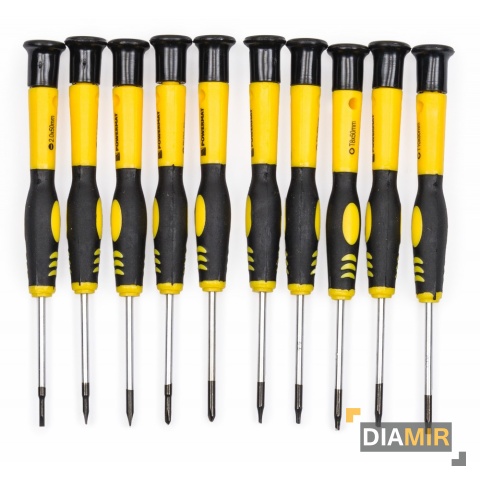 Śrubokręty WKRĘTAKI zestaw 18el MAGNETYCZNE torx ORGANIZER