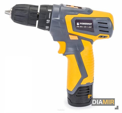 WKRĘTARKA AKUMULATOROWA wkrętarka 12V 1,5Ah 2x bateria